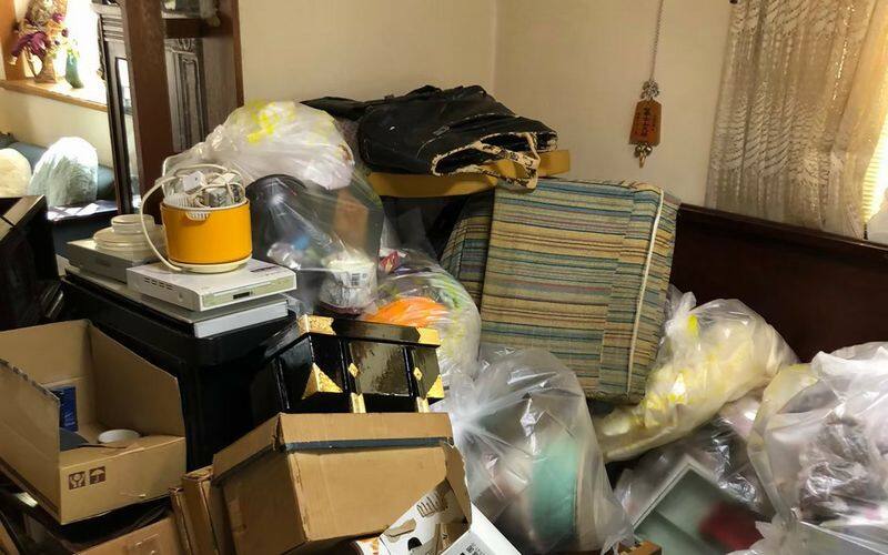 ゴミ屋敷の写真